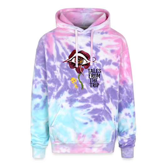 Datura Adult Tie Dye Hoodie - cotton candy