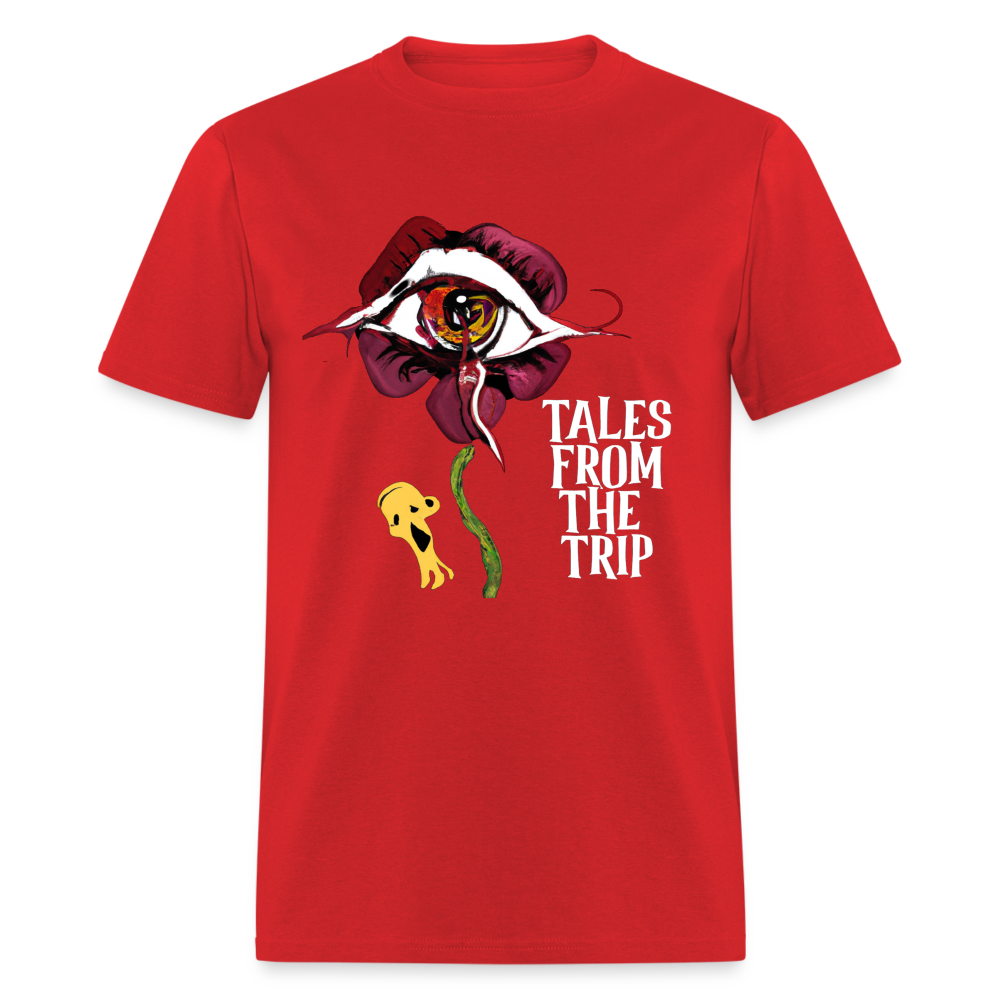 Datura Unisex TFTT-Shirt (White Text) - red