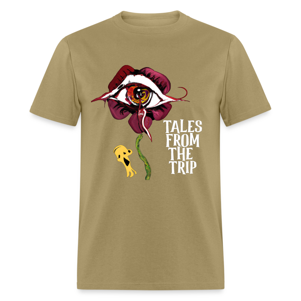 Datura Unisex TFTT-Shirt (White Text) - khaki