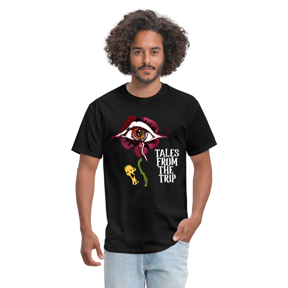 Datura Unisex TFTT-Shirt (White Text) - black