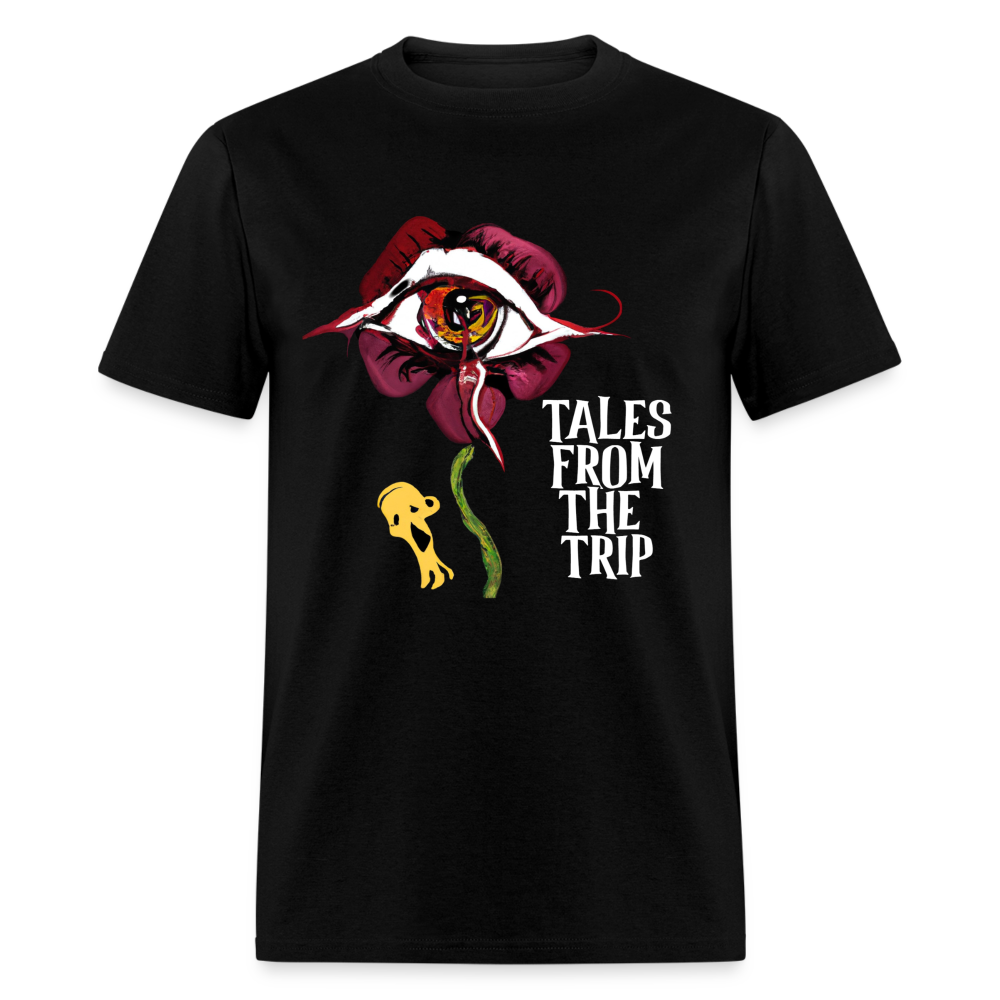 Datura Unisex TFTT-Shirt (White Text) - black