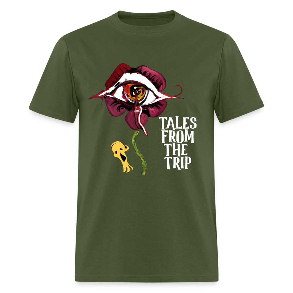 Datura Unisex TFTT-Shirt (White Text) - military green