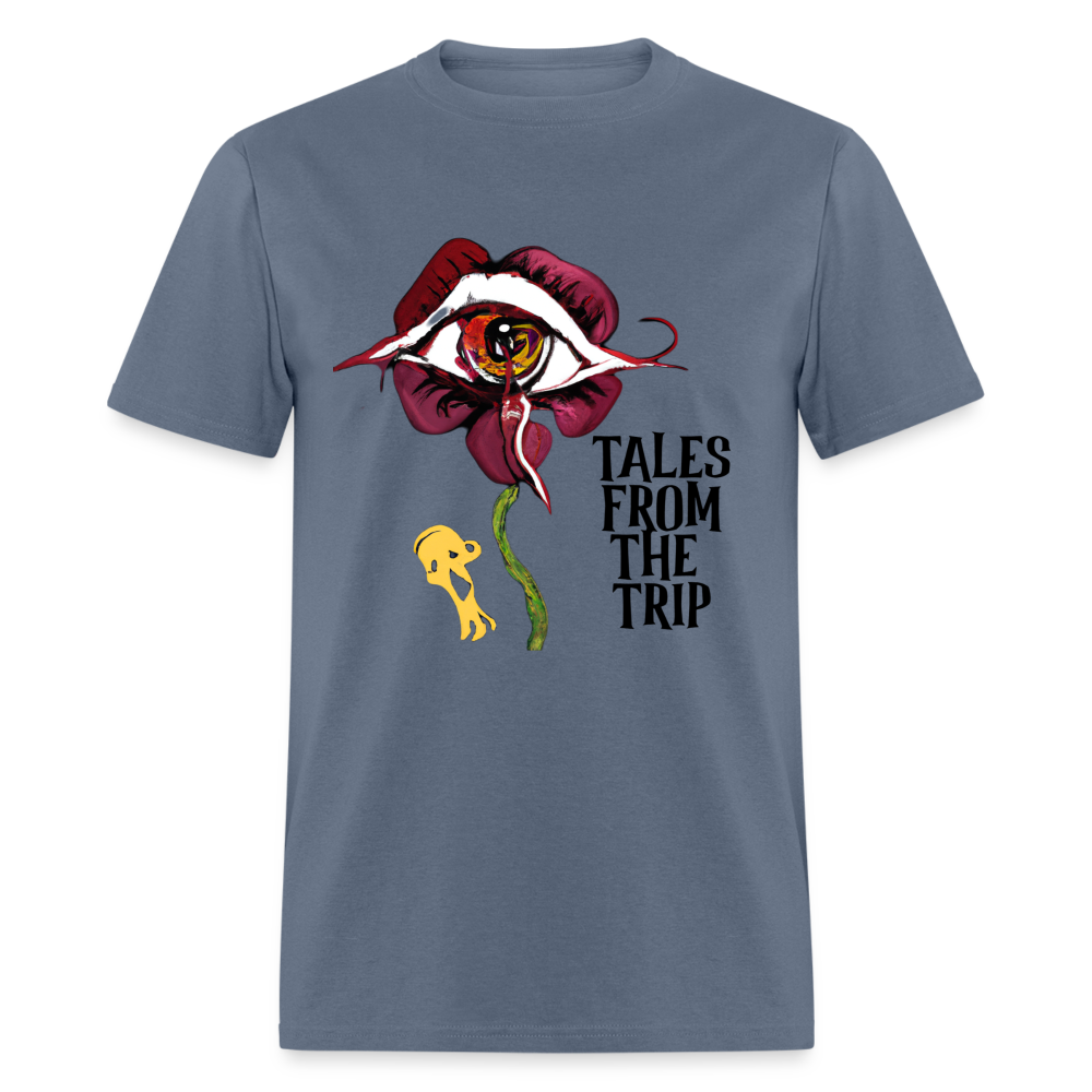 Datura Unisex TFTT-Shirt (Black Text) - denim